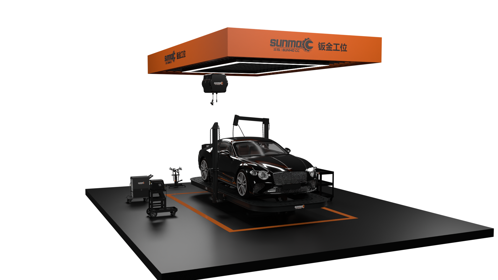 Sheet metal station